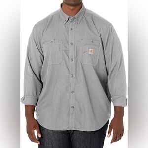 Carhartt Men's Flame Resistant Lightweight Twill Shirt  New Without Tags SZ: 2XL